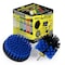 Drill Brush Power Scrubber By Useful Products 5 in W 5 in L Brush, Blue B-S-5O-QC-DB - alternate 1